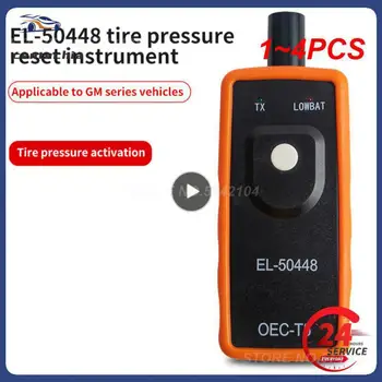 1 ~ 4 шт. Новейшее качество A+ OEC-T5 EL50448 Автоматический датчик контроля давления в шинах для GM / Opel TPMS Reset Tool EL-50448 OBD2 Автомобильный сканер