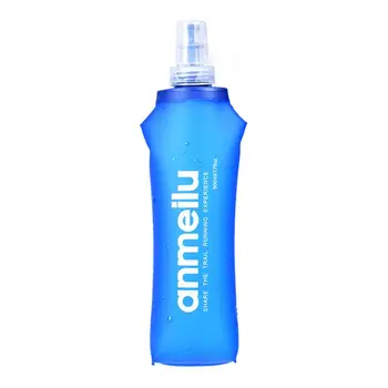 250 мл 500 мл мягкая колба складная складная бутылка для воды проточная гидратационная упаковка бутылка с водой термос для воды походные принадлежности
