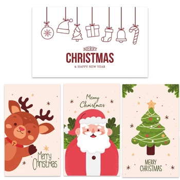 50 Пустая поздравительная открытка Рождественский шаблон для студентов Друзья Коллега