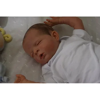 50 см NewBorn Baby Reborn Luisa Реалистичный 3D тон кожи видимые вены с росписью Прическа Арт Кукла Подарки для девочек Детская игрушка