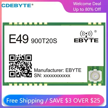 CDEBYTE E49-900T20S Модуль беспроводной передачи данных 20 дБм Дальний радиус действия 2,5 км Низкое энергопотребление IPEX / Антенна со штампованным отверстием