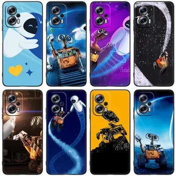 Disney The Wall-E и EVE Black Чехол для телефона Xiaomi Mi POCO X4 X3 NFC X2 F4 F3 GT 5G C3 C31 C40 F1 M5 M5S M4 M3 M2 F2 Pro