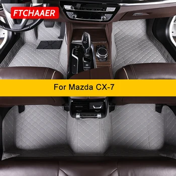 FTCHAAER Изготовленные на заказ автомобильные коврики для Mazda CX7 CX-7 2006-2016 Автоковры Foot Coche Аксессуар