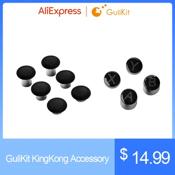 GuliKit KingKong Ring Thumbstick Kit 6 в 1 Джойстик 6 в 1 с кнопкой A B X Y Keycap для Gulikit KingKong 2 Pro NS08 NS09 Заменить