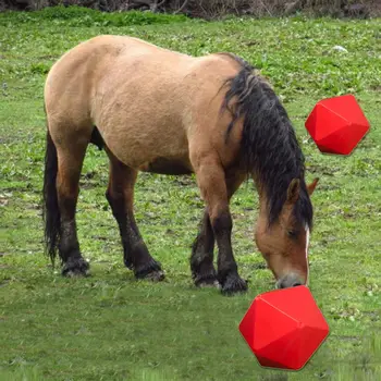 Horse Treat Ball Лошадь Сено Кормушка Игрушка для Лошади Стойло Паддок синий