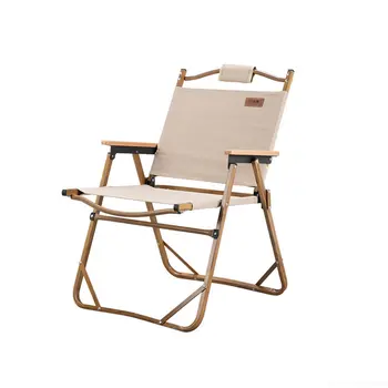 Kermit открытый складной стул из алюминиевого сплава, портативный кемпинг для отдыха, пляжный кемпинг, легкий новый