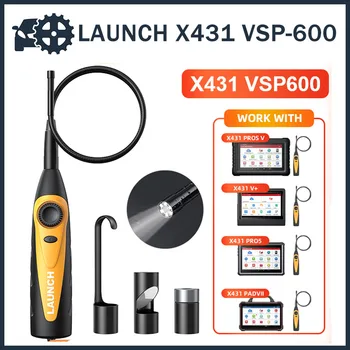 LAUNCH X431 VSP-600 VSP600 OBD2 Сканер Видеоскоп Камера Цифровая инспекционная камера Работа с X431 V X431 V+ X431 Pro3S+