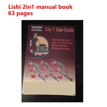 Lishi Руководство по эксплуатации слесарного инструмента Lishi 2 в 1 Руководство пользователя инструмента Слесарные инструменты Инструкция для инструмента Lishi 2in1