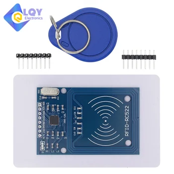 LQY RFID модуль RC522 Комплекты 13,56 МГц 6 см с тегами SPI Запись и чтение для Arduino