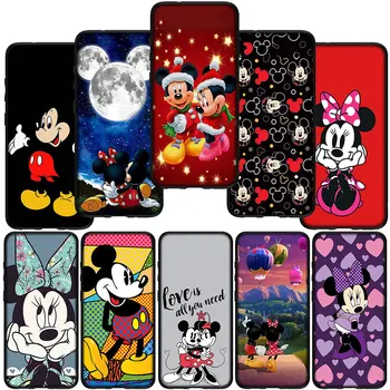 Mickey Minnie Mouse Симпатичный чехол для телефона для Xiaomi Poco X3 NFC GT X4 M2 M3 M4 Pro M5 10T 11T 11 12 C40 F3 A3 A2 Мягкий чехол