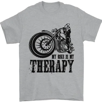 My Therapy Moto Biker 100% хлопковая футболка
