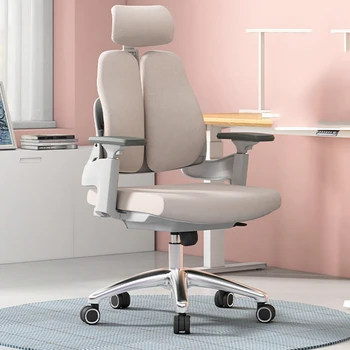 Nordic Grey Эргономичный удобный рабочий стол Стул Дизайнер Бизнес Складной настольный стул Игровой мобильный расслабляющий домашний мебель