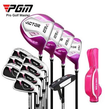 PGM Victor Lady's Golf Clubs Set Женский Клуб Для Начинающих Удилище 12шт с сумкой LTG007 Оптом