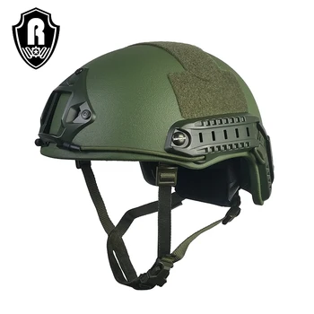 Roewe 3A Стандартный полевой боевой армейский зеленый арамид/СВМПЭ тактический быстрый шлем High Cut