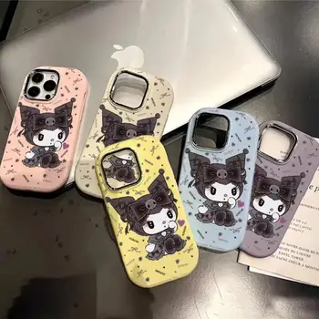 Sanrio Kuromi Подходит для Apple 15 Чехол для телефона Iphone 14/13 Promax New X Cute 7/8