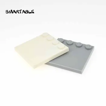  Smartable Специальная пластина 4x4 плоская с 4 шпильками Строительные блоки Детали MOC Игрушка, совместимая с основными брендами 6179 Игрушки 30 шт./лот
