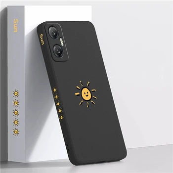 Sun Moon Мягкий чехол для телефона для infinix HOT 20 Smart 6 Plus 6 HD 2021 5 4 Силиконовый узор Жидкий квадратный противоударный чехол