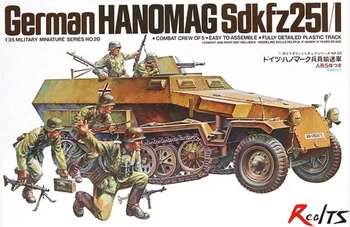 TAMIYA MODEL 1/35 SCALE Военные модели #35020 Немецкий Hanomag Sd.Kfz.251/1