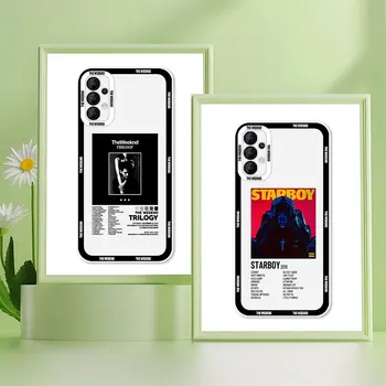 The Weeknd Минималистичный Постер Прозрачный Мягкий Силиконовый Чехол Для Телефона Xiaomi POCO X5 X4 X3 NFC GT M4 M3 11 11T PRO LITE NE 4G 5G Чехол
