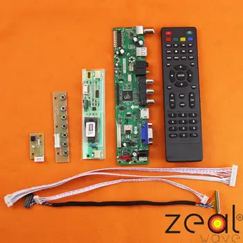 TV HDMI VGA USB CVBS RF LCD Плата контроллера для 23,6 дюйма M236H1-L07 1920 * 1080