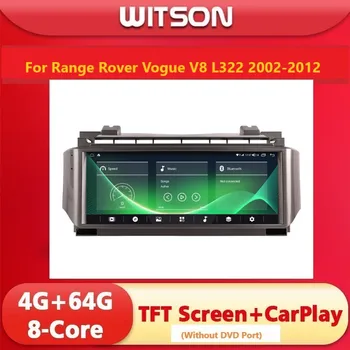 WITSON Android 12 Авто Стерео Для Range Rover Vogue V8 L322 2002-2012 Carplay GPS Navi Multimedia WiFi Авто Радио Головное устройство