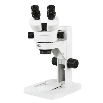 Zoom 7X-45X Бинокулярный стерео зум-микроскоп Промышленный микроскоп Микроскоп для проверки печатных плат
