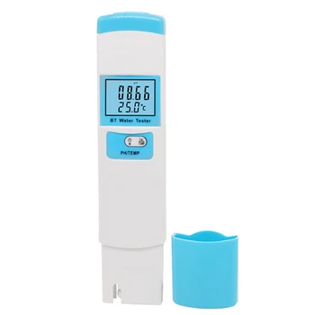Анализатор качества воды, рН-метр Цифровой 2В1 PH/Temp Измеритель Высокоточный тестер качества воды