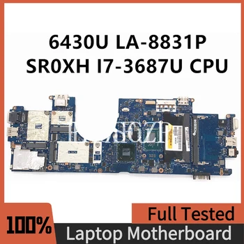  Бесплатная доставка Высококачественная материнская плата для ноутбука 6430U Материнская плата QCZ00 LA-8831P с процессором SR0XH i7-3687U 100% полностью работает хорошо