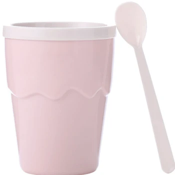 Быстрозамороженная чашка для смузи своими руками Домашняя бутылка для молочного коктейля Slush And Shake Maker Быстро охлаждающая чашка Мороженое Slushy Maker Бутылка Cu