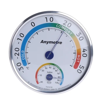  Бытовой аналоговый термометр Гигрометр Внутренний измеритель влажности наружной температуры