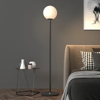 вертикальный торшер для спальни минималистичный свет для гостиной роскошный торшер прикроватный угловой светильник в стиле Теплая окружающая среда