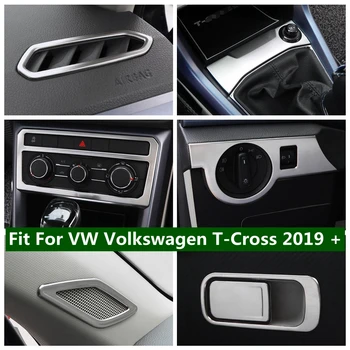  Выключатель фар / Розетка переменного тока кондиционера / Ручка перчаточного ящика / Накладка крышки воспламенителя для VW Volkswagen T-Cross T Cross 2019 - 2022