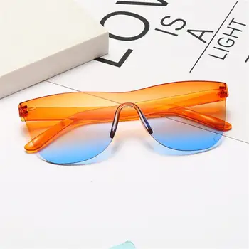 Градиентные солнцезащитные очки для глаз Поляризованные очки для женщин и мужчин ПК Вождение солнцезащитные очки на открытом воздухе Негабаритные очки Oculos De Sol