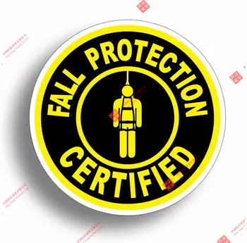 Защита от падения Сертифицированная желтая наклейка безопасности Каска Шлем Наклейка Защита Гонки Наклейки