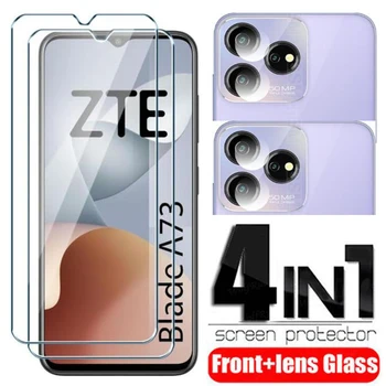 Защитная стеклянная крышка для ZTE Axon 50 Lite Защитная пленка из закаленного стекла для Blade V50 Design 4G Smart A73 Мягкий объектив камеры