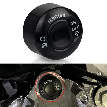 Защитный кожух переключателя запуска одной кнопкой для BMW R1200GS R1250GS F850GS F750GS Adventure Черные резиновые аксессуары для мотоциклов
