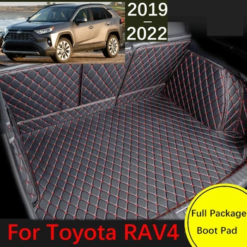Кожаный коврик багажника автомобиля для Toyota RAV4 RAV 4 Suzuki Across XA50 2019~2022 Cargo Liner Ковер Детали интерьера Аксессуары Чехол