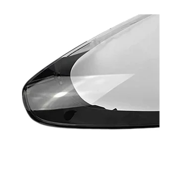 Левая передняя фара Корпус лампы Абажур Прозрачная крышка корпуса объектива для Porsche Cayenne 2015-2017 Корпус автомобильной фары