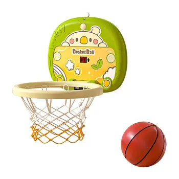 Мини Баскетбол Обруч Баскетбол Тренировка Спортивная Игра Регулируемые Детские Спортивные Игрушки Для Игр Всех Возрастов Задний Двор Мальчики Девочки Снаружи