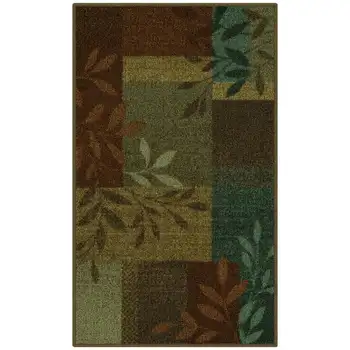 многоцветный коврик для области печати Leaf Block, 1'8