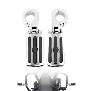 Мотоцикл 360 ° P-образные зажимы Аксессуары Дорожные подножки Защитная дуга для 1 1/4 дюйма (32 мм) Защита двигателя Harley Davidson Honda Suzuki