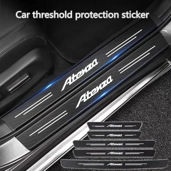Наклейка из углеродного волокна Автомобильная дверь багажника Защитная полоса для Mazda 2 3 6 Atenza Axela Demio CX-5 CX5 CX-3 CX7 CX-9