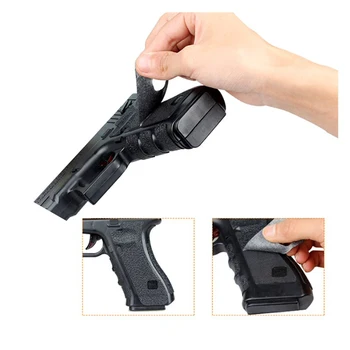 Нескользящая резиновая текстурная перчатка для Glock 17 19 20 21 22 /19 23 25 32 38 /26 27 33 кобура 9 мм аксессуары для пистолета