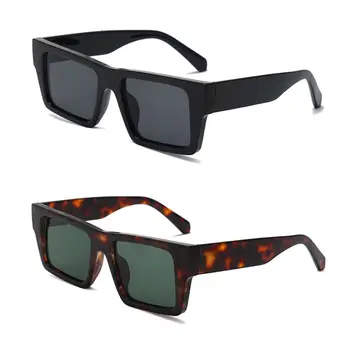 Новые солнцезащитные очки Y2K для мужчин и женщин Модные солнцезащитные очки Очки для мужчин Бренд Дизайнер Квадратные очки Оттенки Женские очки Oculos