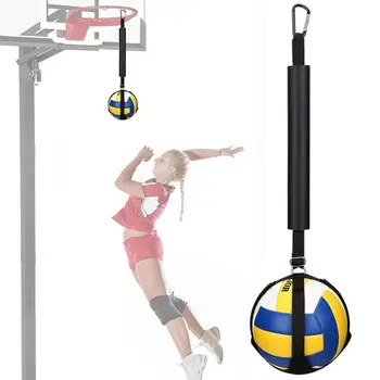 Оборудование для тренировки ударов по волейболу Регулируемый волейбольный тренажер с шипами для быстрой простой тренировки атаки Регулируемая длина
