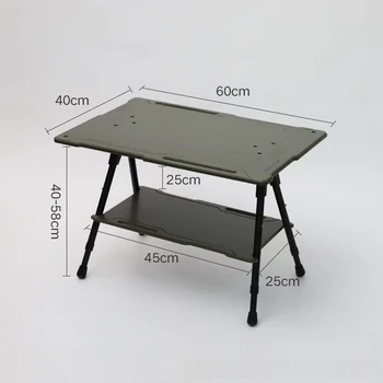 Открытый портативный тактический стол для пикника Кемпинг Складной многофункциональный стол IGT Складной стол для пикника на открытом воздухе Новый