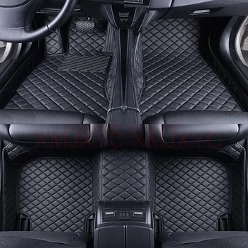 Пользовательские 3D автомобильные коврики для Mercedes Benz GLC 2016-2019 GLC Coupe 2016-2023 Аксессуары для интерьера Искусственная кожа
