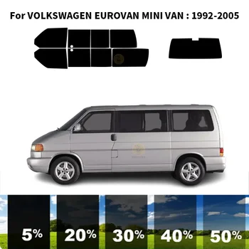  предварительно нарезанная нанокерамика авто УФ тонировка окон комплект автомобильная оконная пленка для VOLKSWAGEN EUROVAN МИНИВЭН 1992-2005