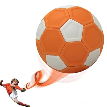 Спортивный футбольный мяч Футбольная игрушка KickerBall отличный подарок для мальчиков и девочек, идеально подходит для матча или игры на открытом воздухе и в помещении