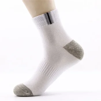  среднетрубные мужские носки производители носков оптовая среднетрубная мужская однотонная взрослая спортивная ванна для ног